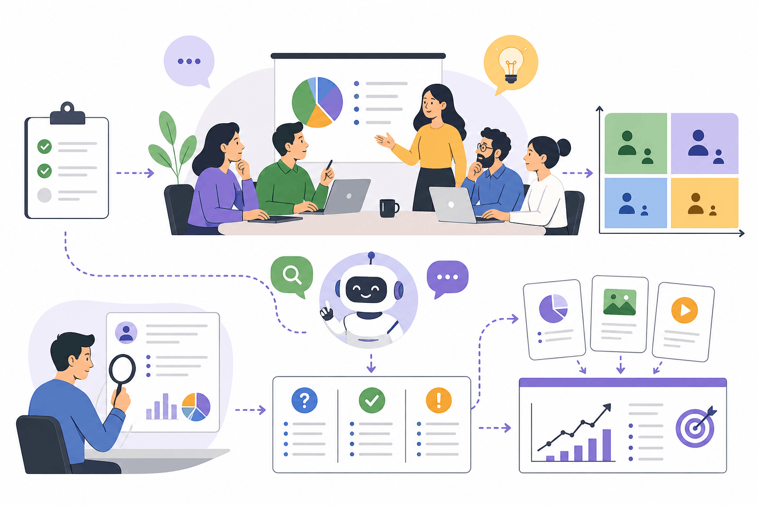«AI Stakeholder Facilitation Map» y como anticiparte a preguntas estratégicas…